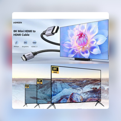 Conexión mini HDMI a HDMI
