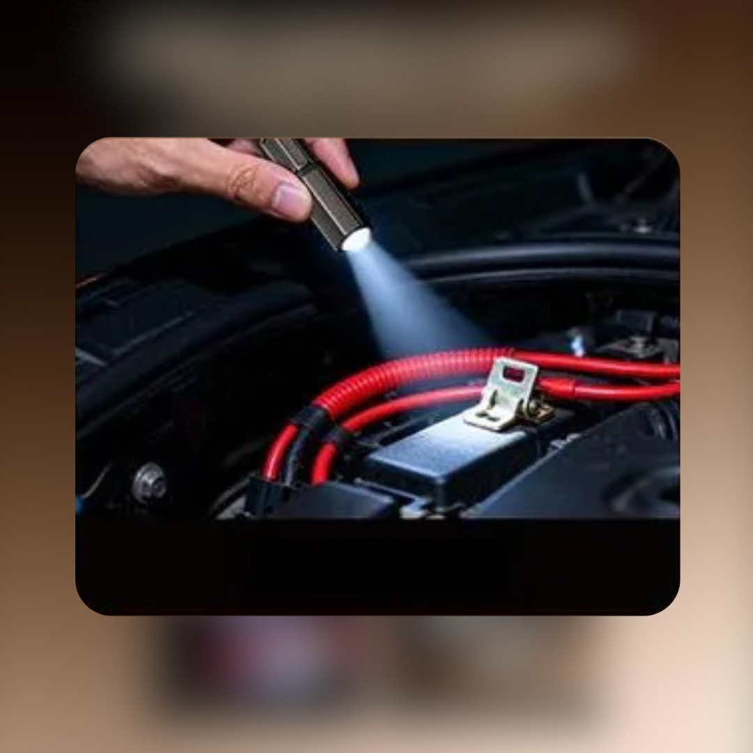 Built-in flashlight