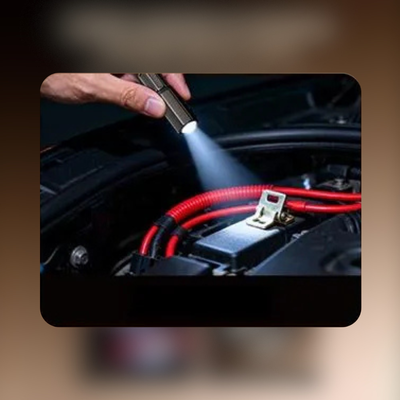 Built-in flashlight