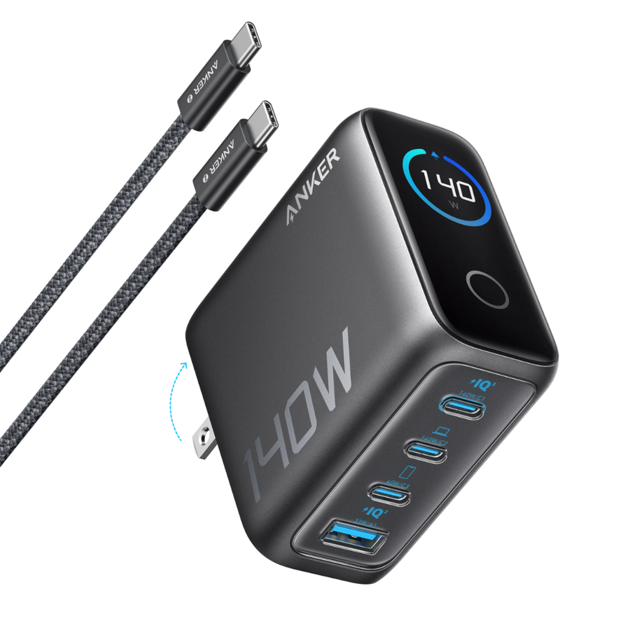 Anker 140W GaN 4-Port USB-C Fast Charger