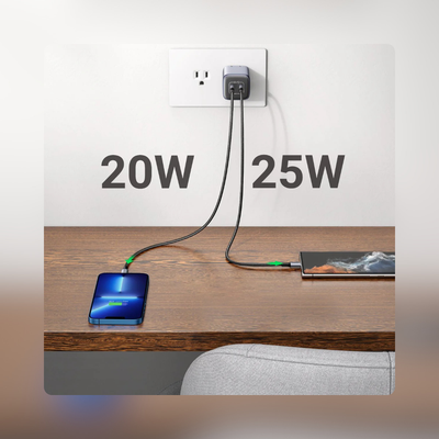 Carga dual 25W + 20W