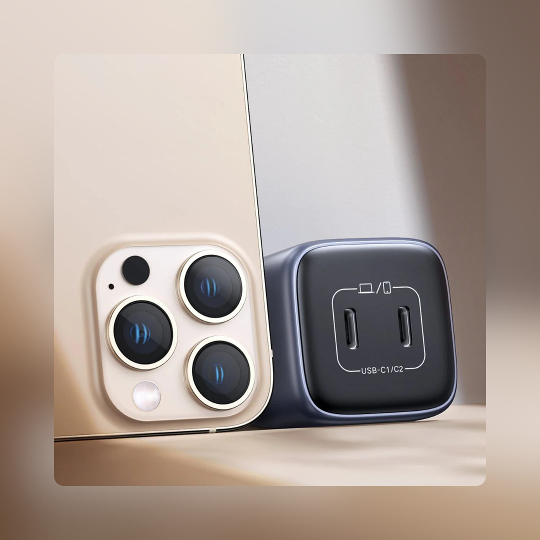 Doble puerto USB-C
