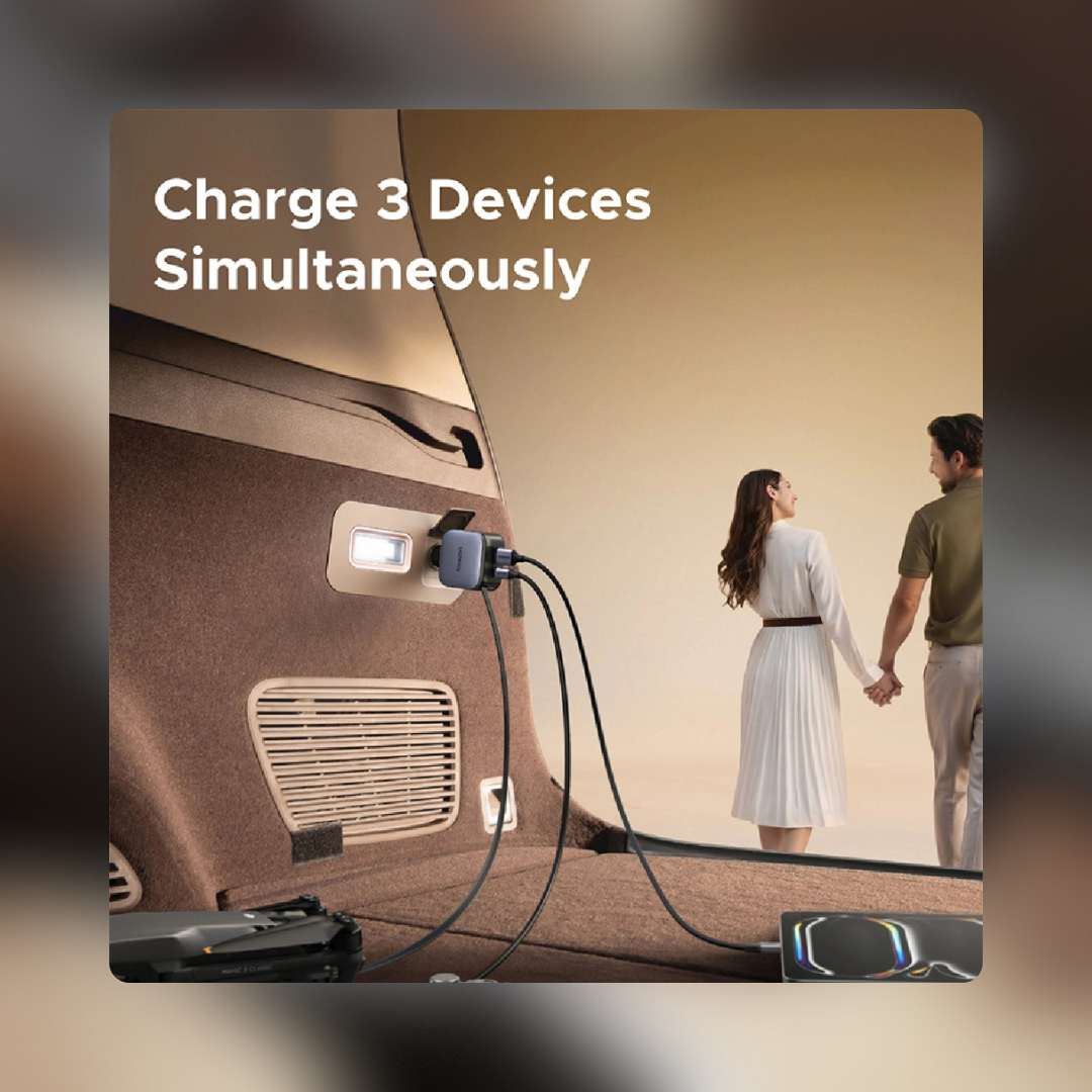 Charge 3 devices at once