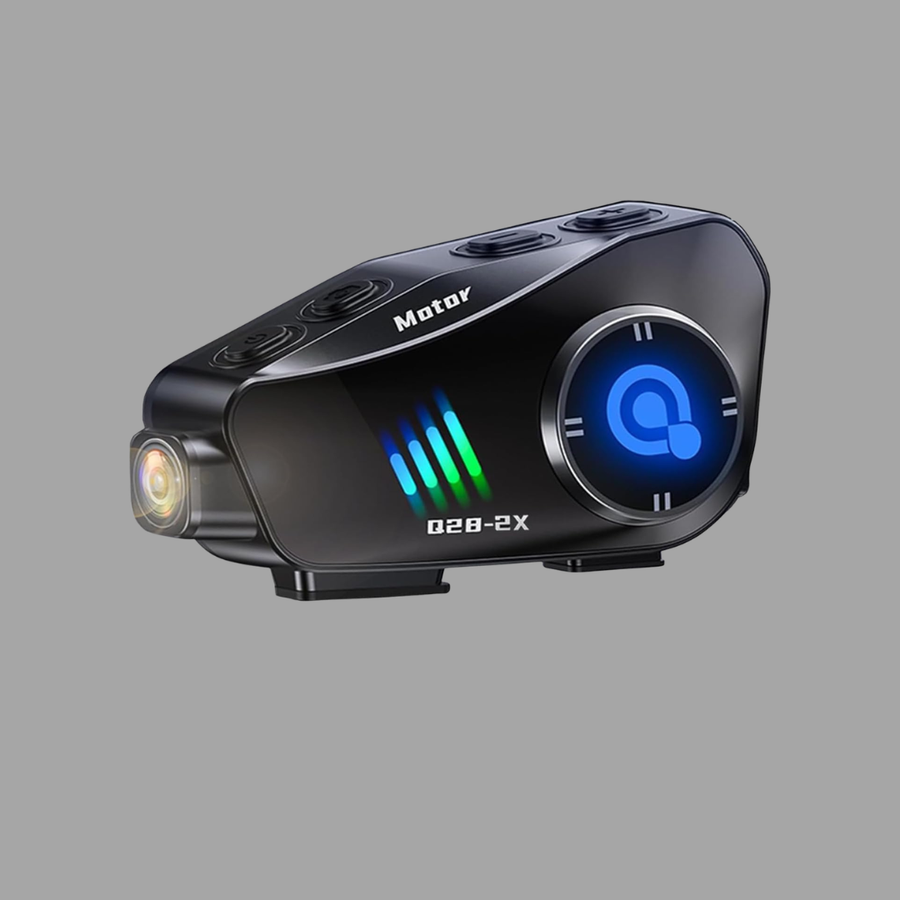 Intercomunicador para Casco con Cámara HD y WiFi Q28-2X