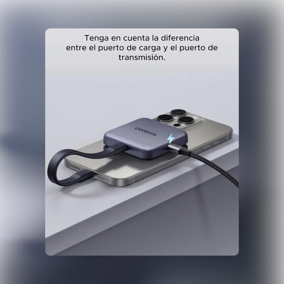 Carga rápida PD de 100W