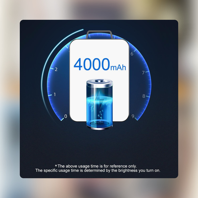 Batería recargable de 4000 mAh
