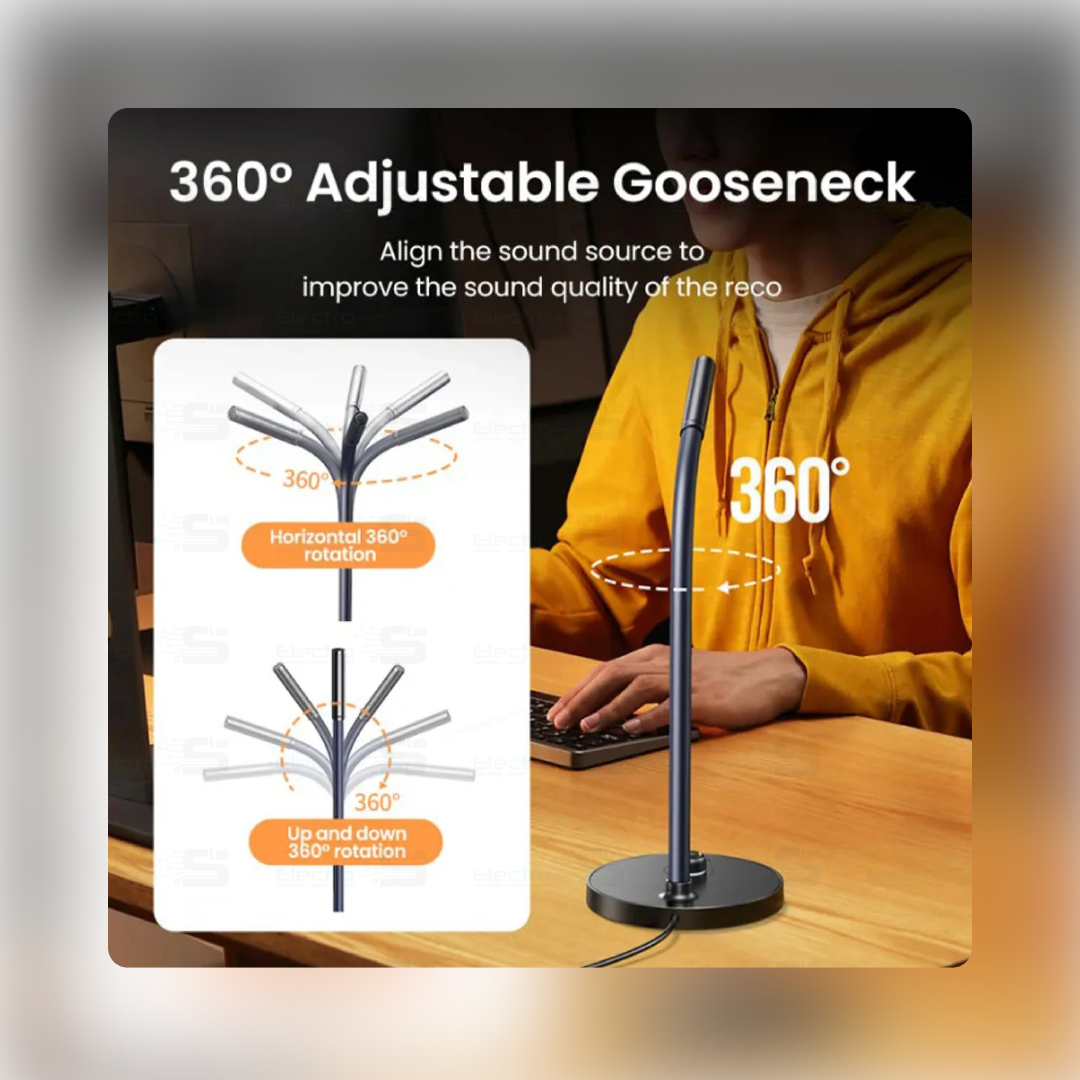 360° flexible neck