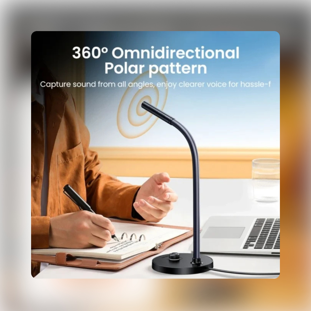 360° omnidirectional pickup