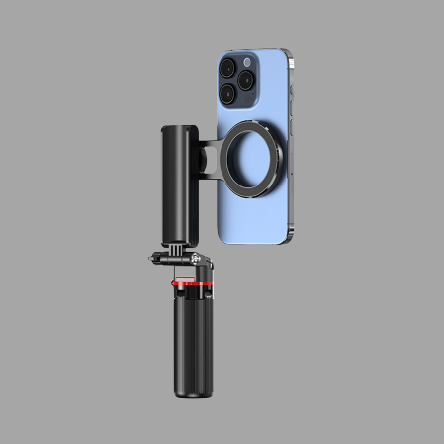 Mini Palo Selfie Magnético F08 con Trípode y Control Bluetooth
