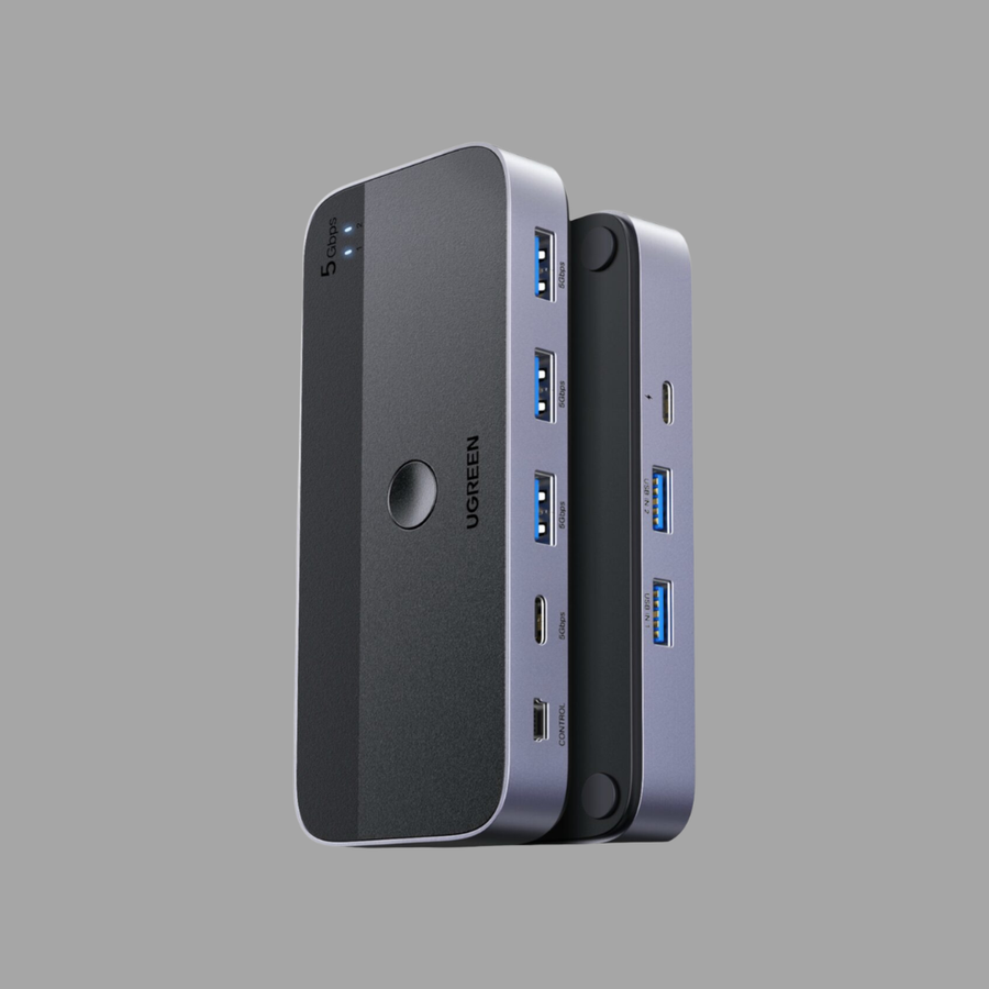 UGREEN USB 3.0 2-in-1 Switch for 2 Computers