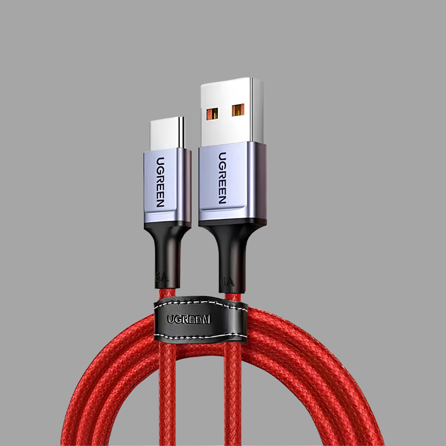 UGREEN US505 USB-A to USB-C 6A Braided Nylon Cable