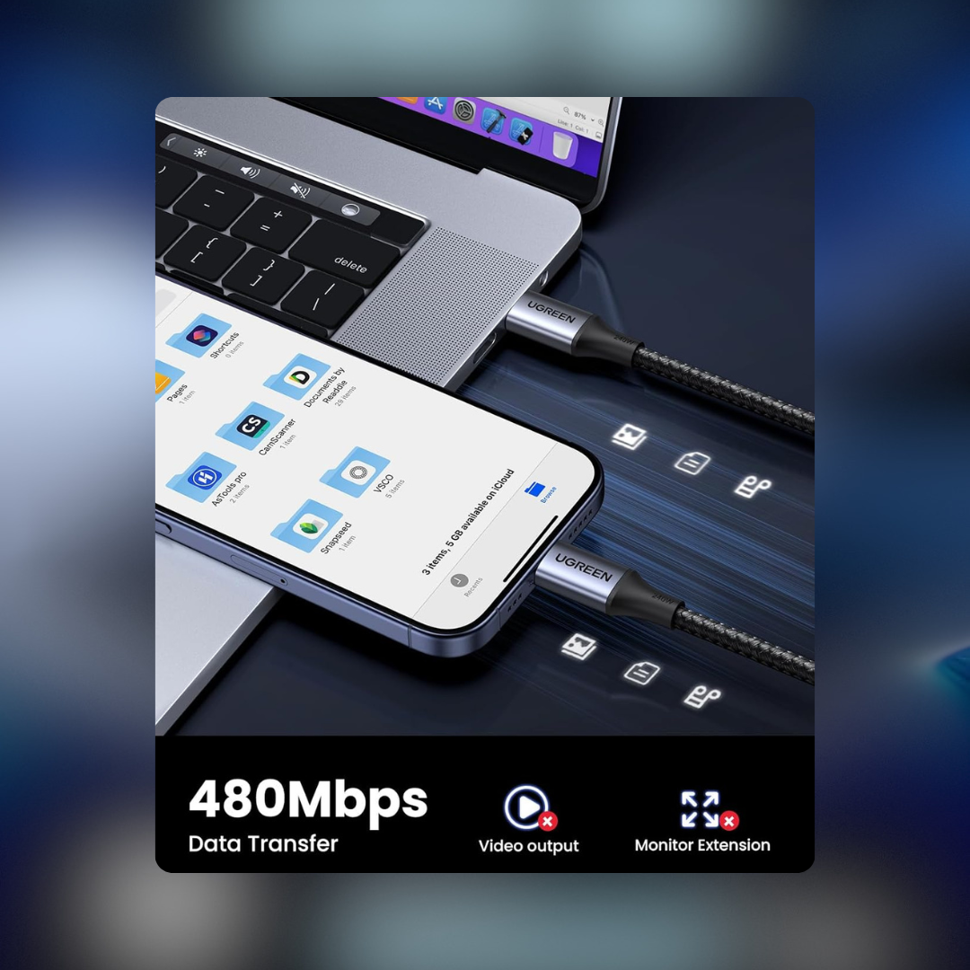 Data transfer 480 Mbps