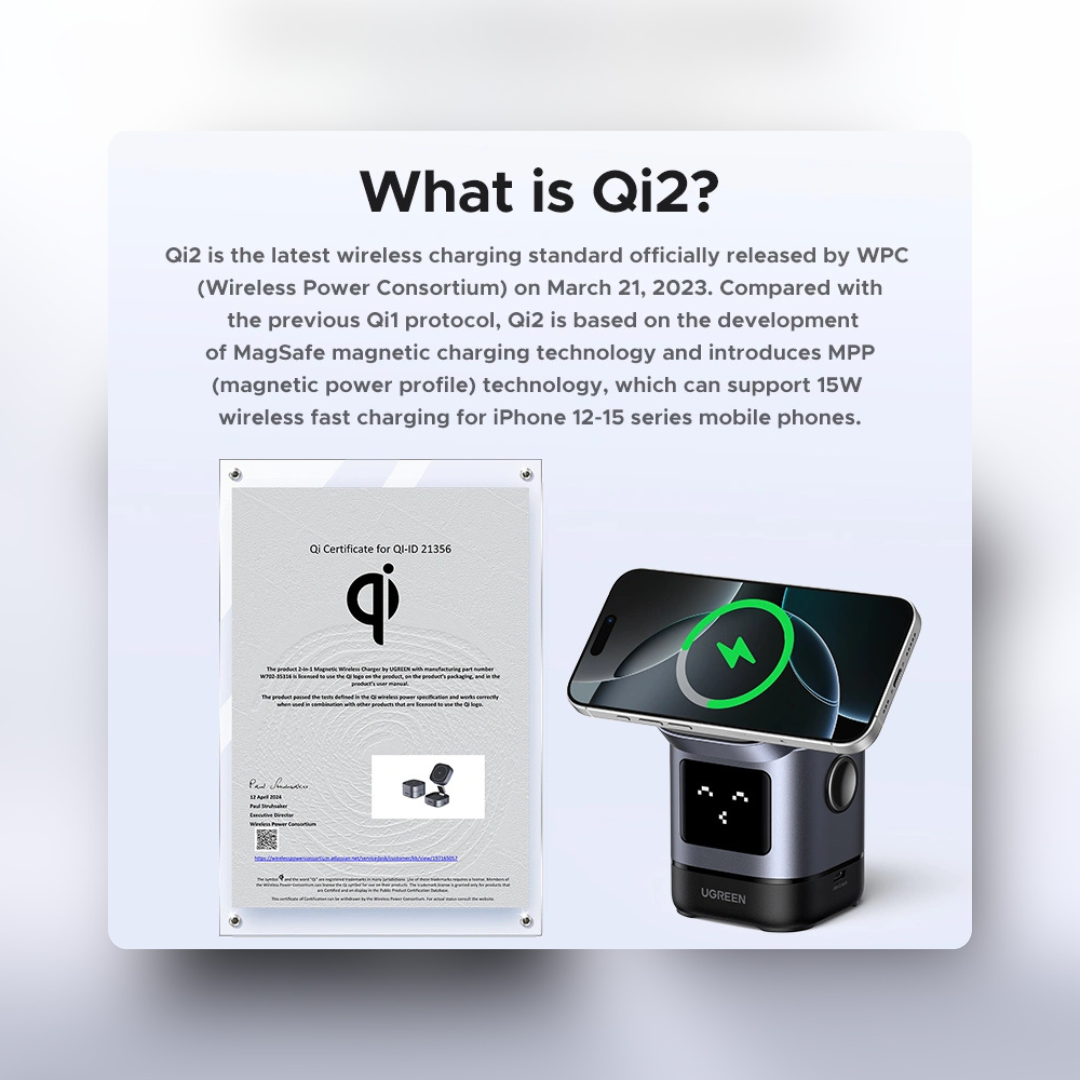 15W Qi2 charging