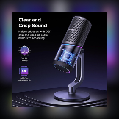 Clear and defined sound