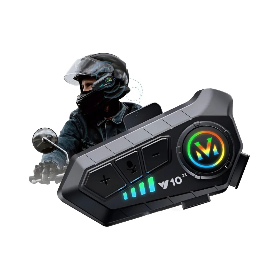 Intercomunicador Bluetooth para Casco de Motocicleta Y10-2X