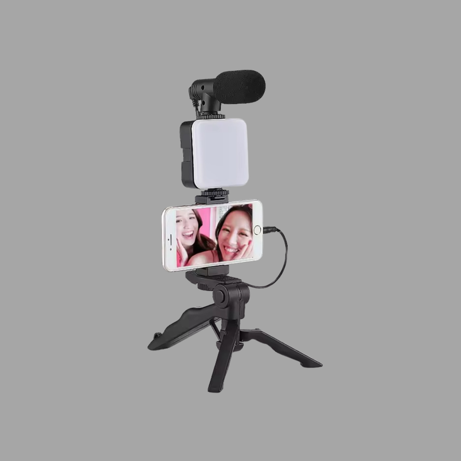 AY-49 Cell Phone Recording Kit with Tripod