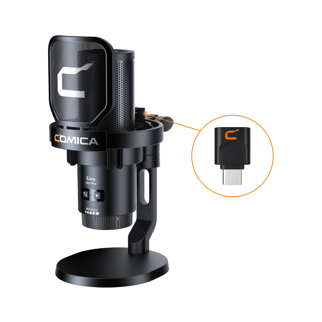 Micrófono USB COMICA EJoy Uni Pro D Inalámbrico