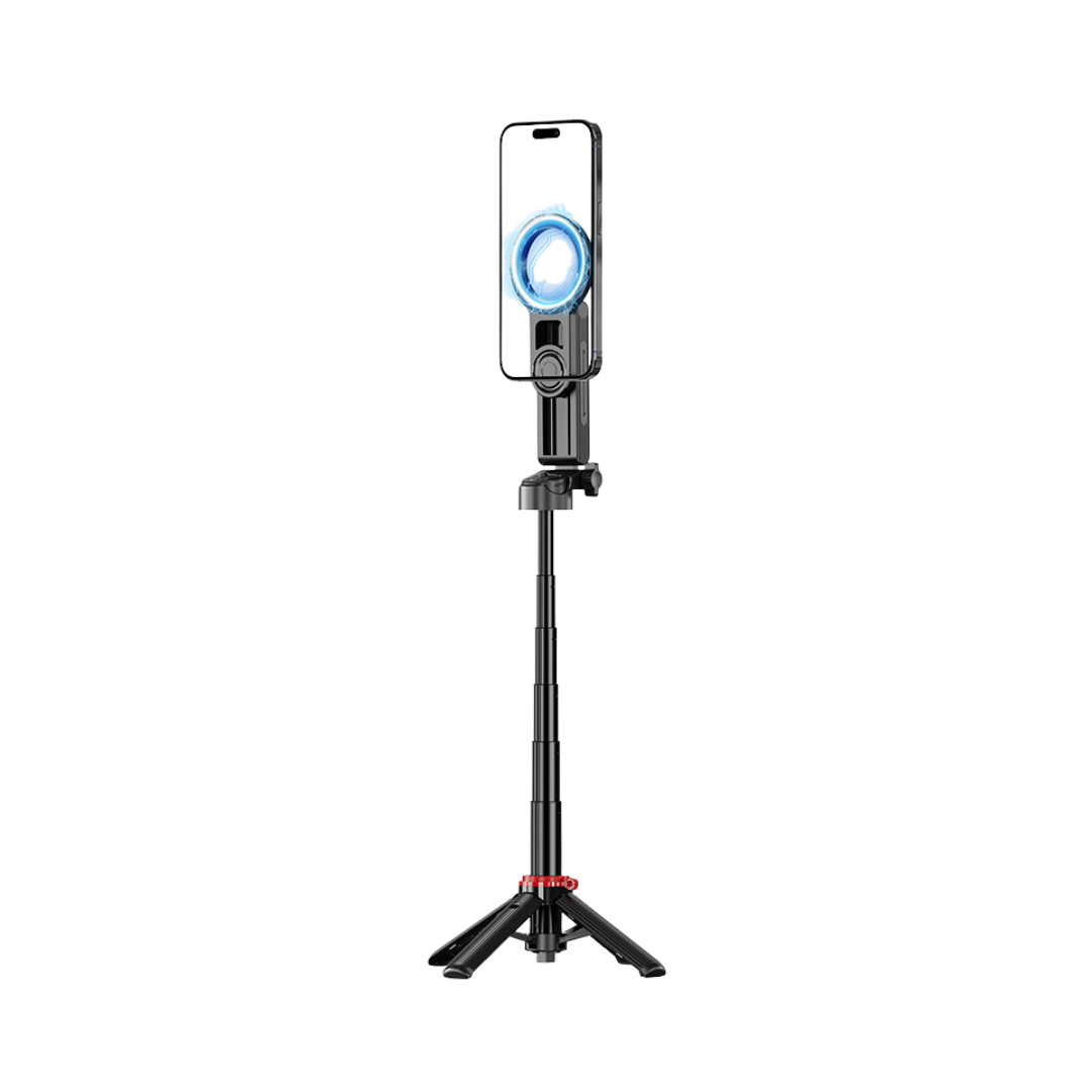 Mini Palo Selfie Magnético F08 con Trípode y Control Bluetooth