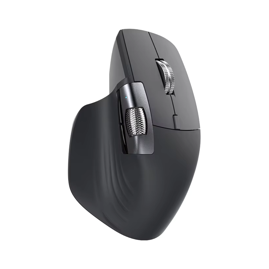 Mouse Ergonómico Inalámbrico Recargable con Scroll Infinito