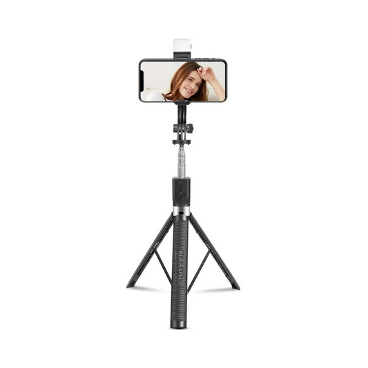 Tripode Con Selfie Stick Y Luz Led NeePho P170S