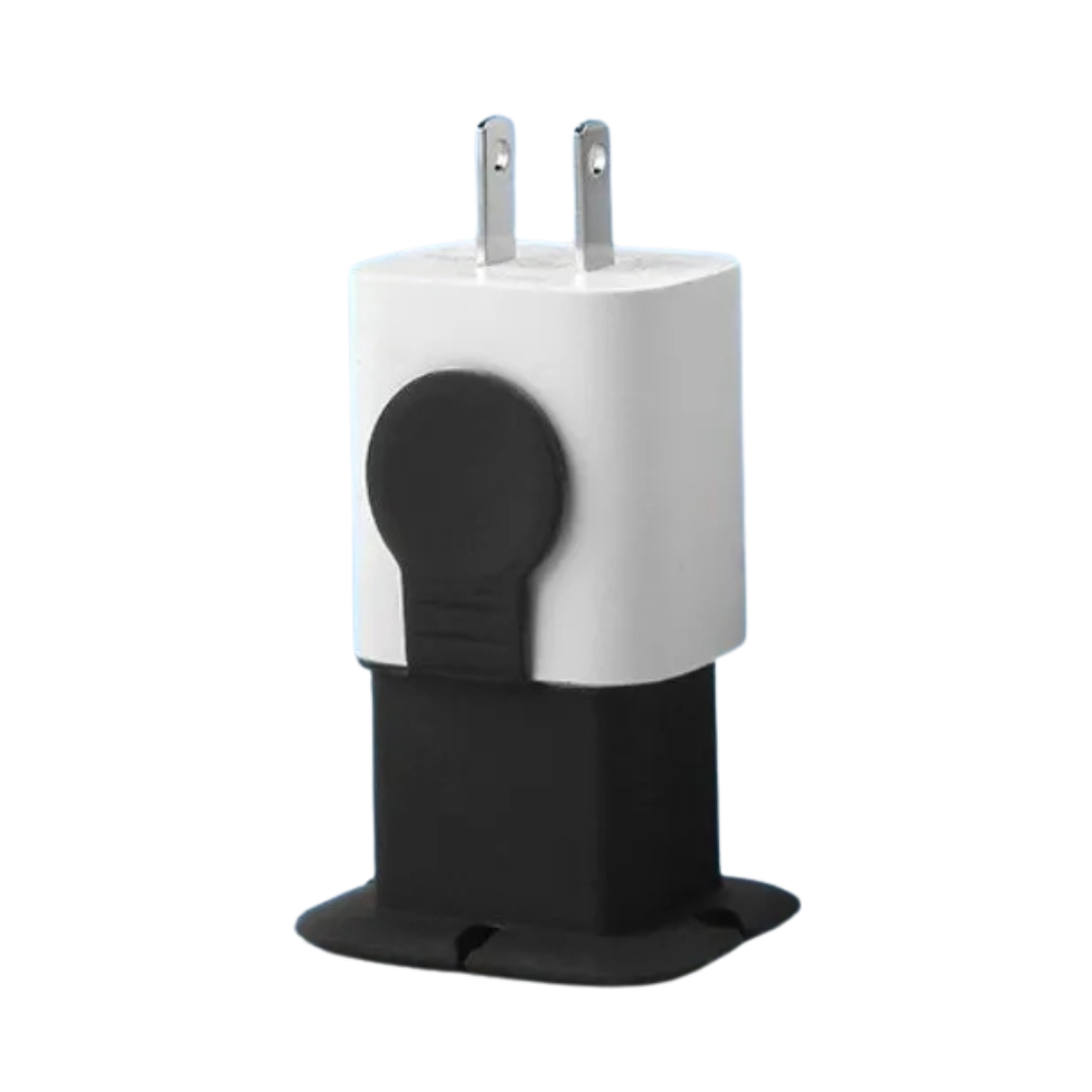 Protector de Cable con Enrollador de Silicona