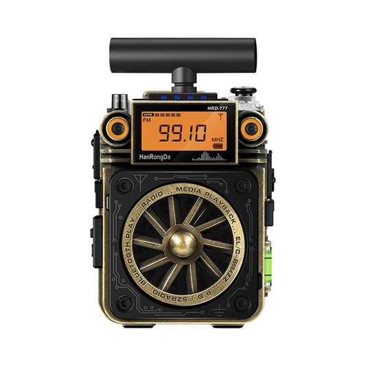 Parlante Portátil Con Radio Multibanda con Bluetooth , Altavoz Hi-Fi y SOS