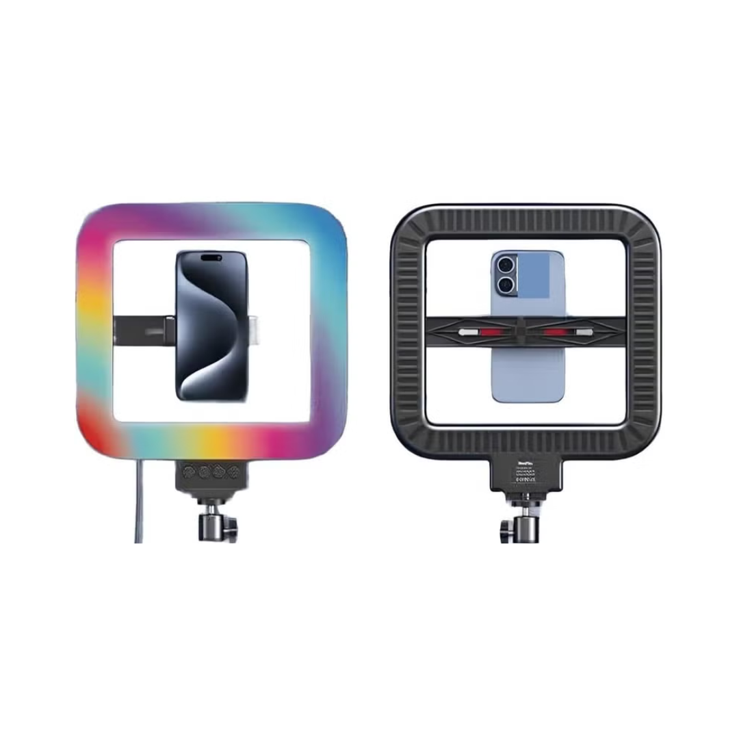 Ring Light Cuadrada RGB Neepho MJ-28