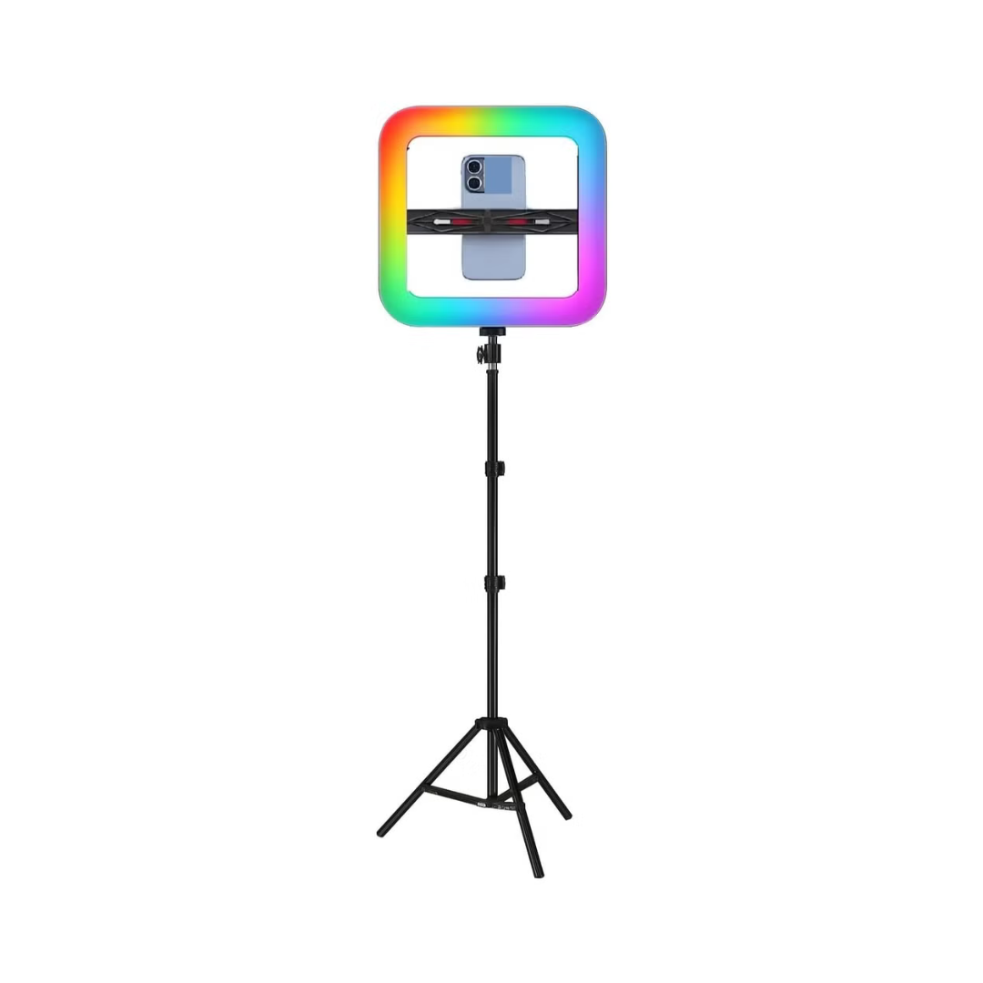 Ring Light Cuadrada RGB Neepho MJ-28