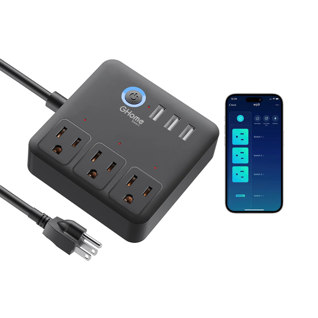 Regleta Inteligente WiFi con Control por Voz Alexa Google GHomeSmart WP9