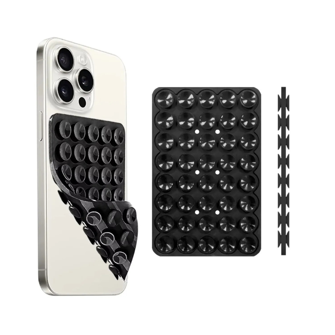 Double-Sided Silicone Suction Cup Phone Holder