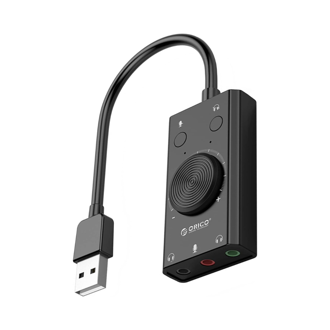 Tarjeta De Sonido Externa USB ORICO