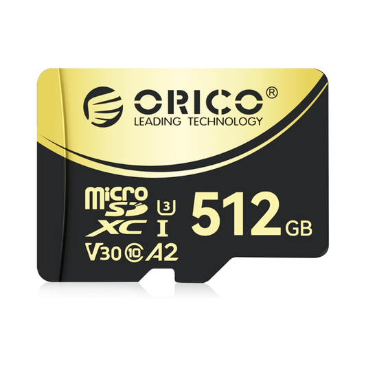 Tarjeta MicroSD ORICO V30 512GB Para Drones, Cámaras y Gaming