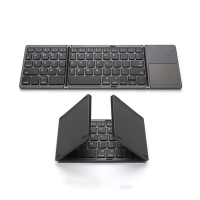 Teclado Plegable Bluetooth Con Touchpad B033