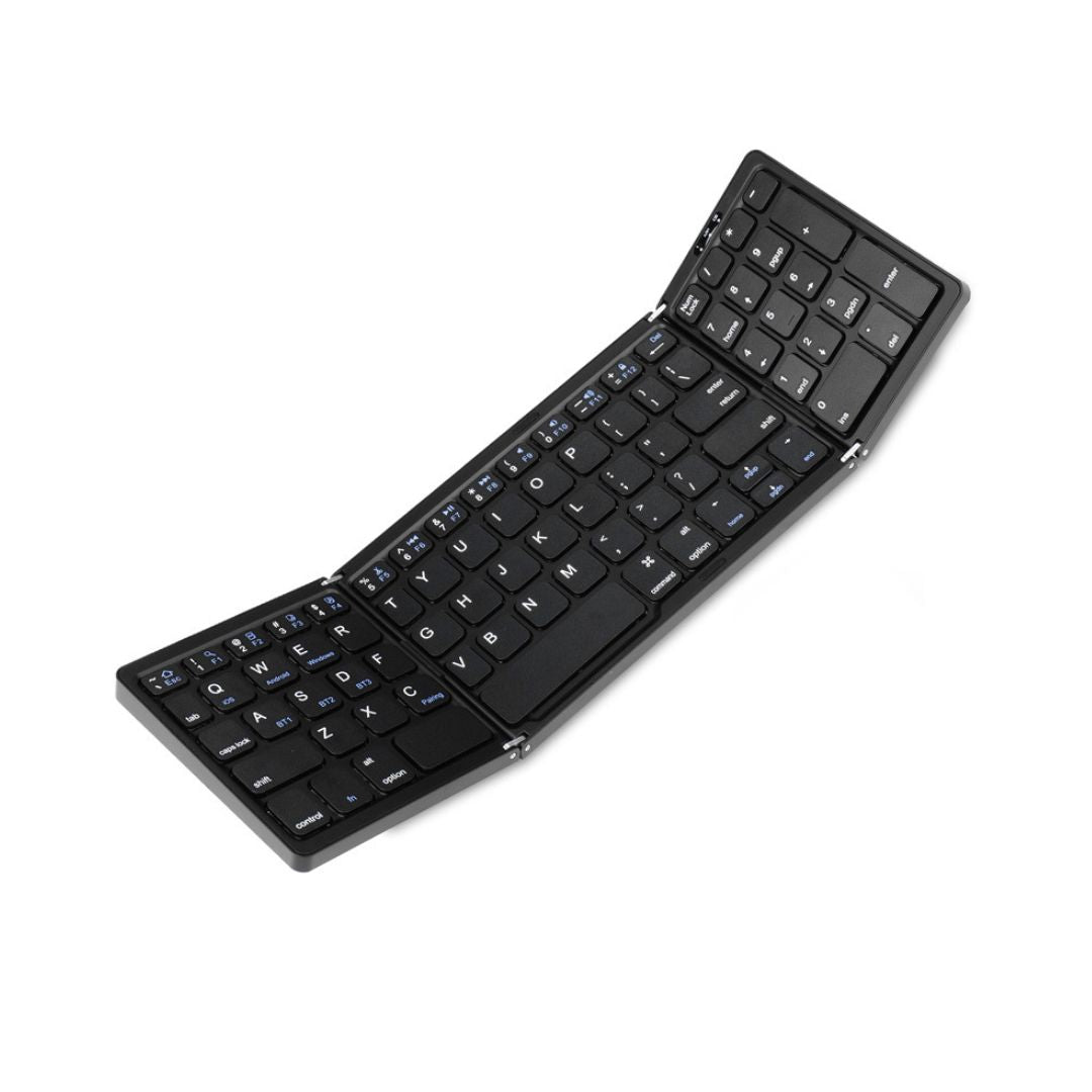 Teclado Plegable Bluetooth Con NumPad