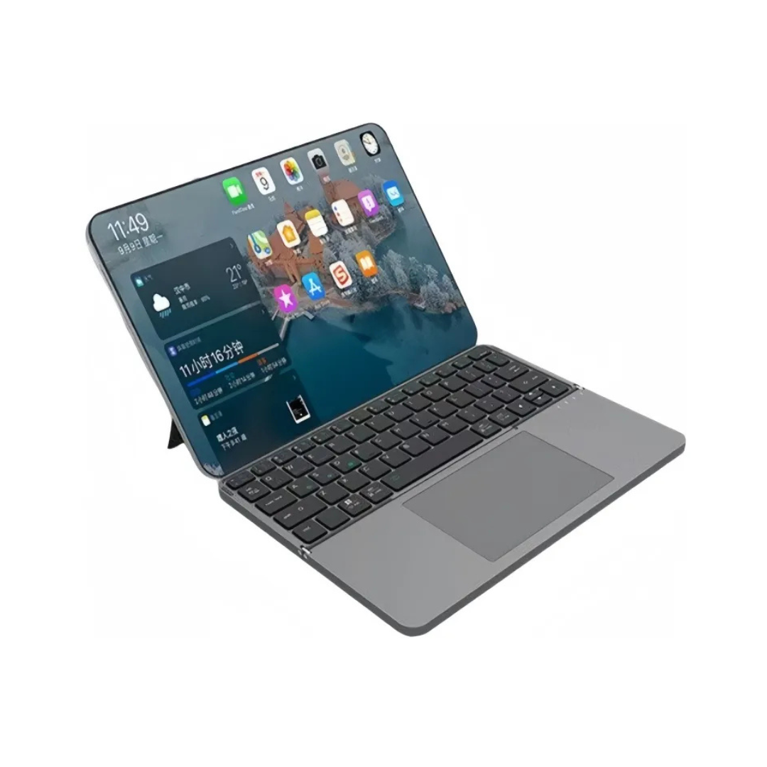 Teclado Magnético Plegable para iPads y Tabletas