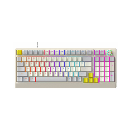 Teclado Mecánico RGB T-WOLF T50 97 Teclas