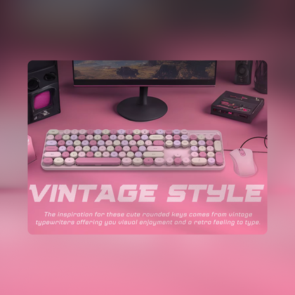 Diseño retro en colores pastel