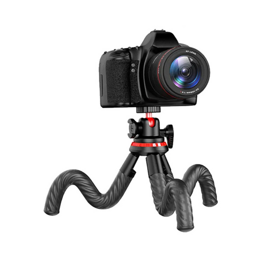 Trípode Flexible Mini Pulpo con Cabezal 360°