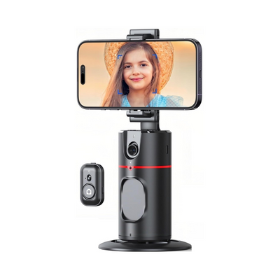Trípode Inteligente P02 con Seguimiento Facial - Motorizado 360° y Control Remoto