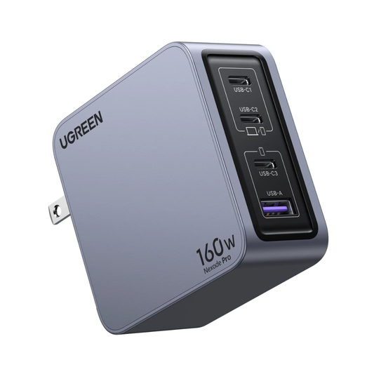 Cargador GaN UGREEN Nexode Pro 160W de 4 Puertos