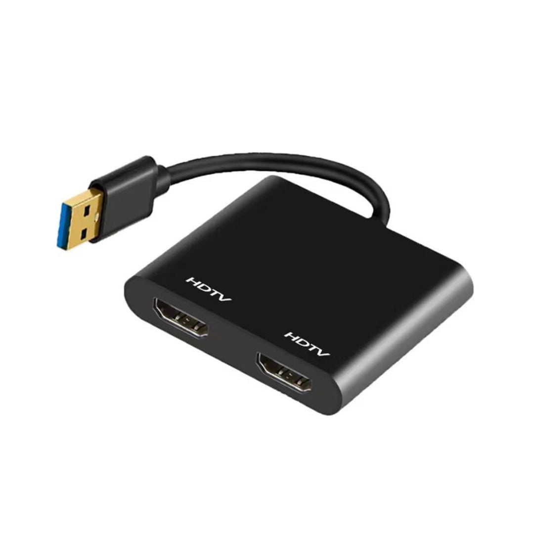 Hub USB-A A Doble HDMI - Simple Tech Nicaragua