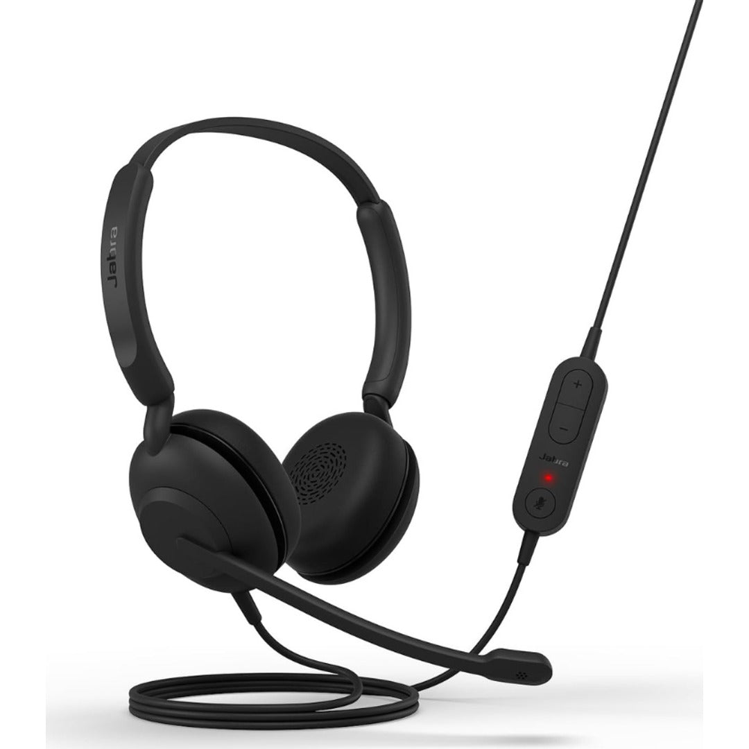 Auriculares Jabra Evolve 10 Con Cable USB Para PC Y Laptop vista principal sobre fondo blanco