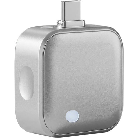 Adaptador USB-C plateado, vista 0