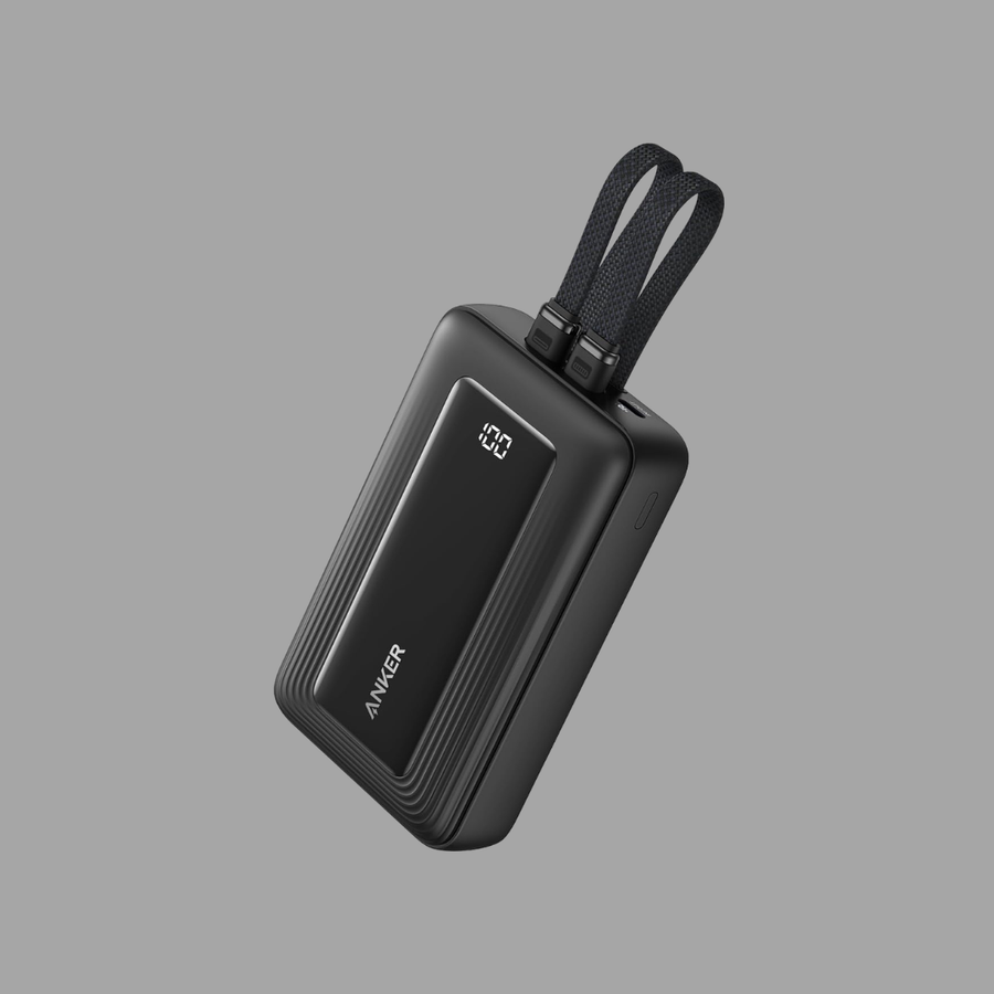 Anker Zolo Power Bank 20,000mAh con cables USB-C y Lightning integrados