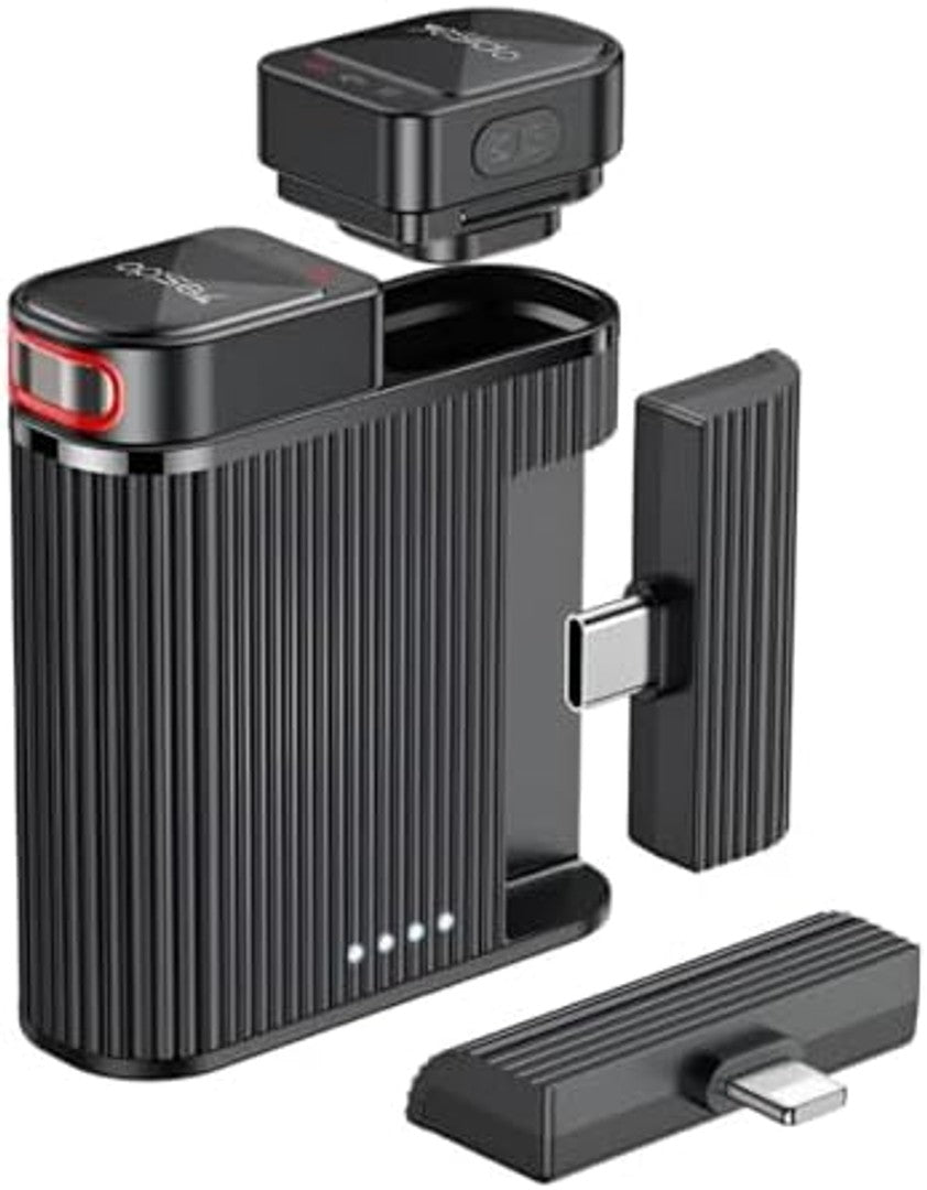 Mini H01 2-in-1 Wireless Lavalier Magnetic Microphone