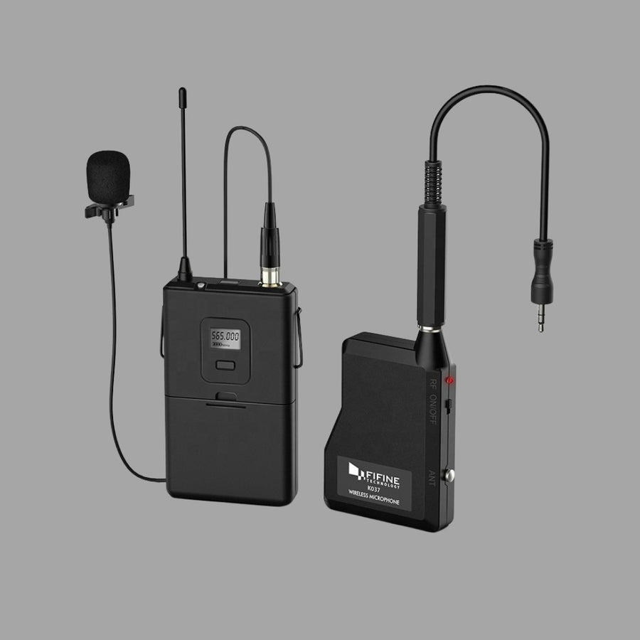 Micrófono Lavalier Inalámbrico UHF Fifine K037