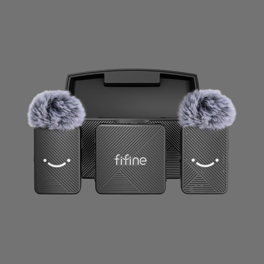 Micrófono Lavalier Inalámbrico Fifine M9