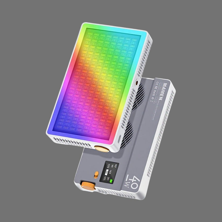Luz LED RGB Portátil de 40W para Fotografía y Video