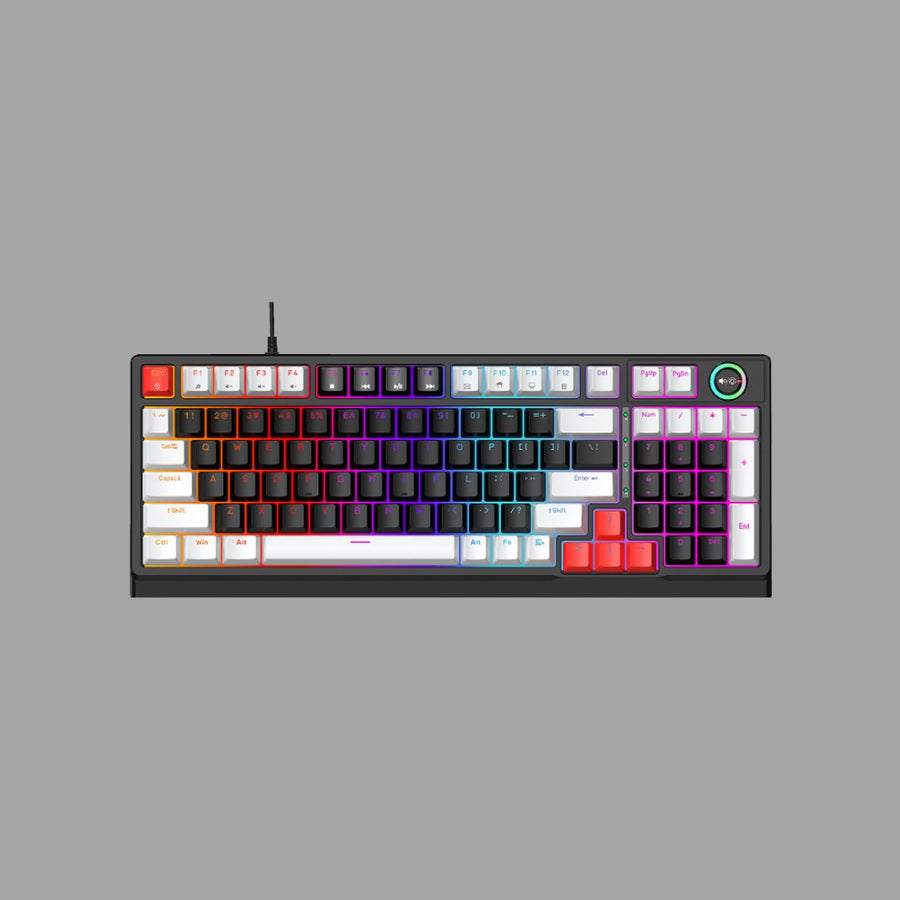 T-WOLF T50 97-Key RGB Mechanical Keyboard
