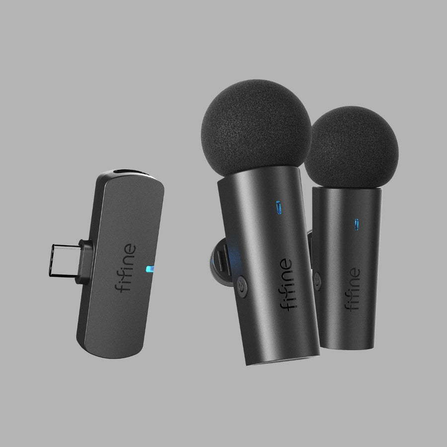 Fifine M8 USB-C Lavalier Microphone